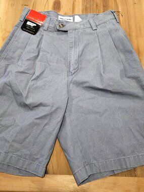 Vintage Pierre Cardin Bermuda Shorts: Men's Size 30 Grey Cotton